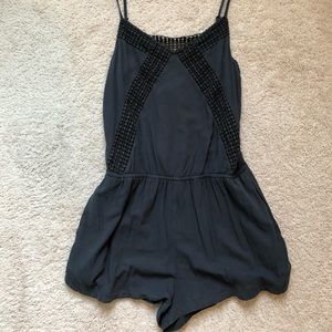 American Eagle grey romper